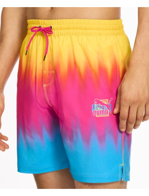 Puma Men's 7" Tie-Dye Swim Shorts