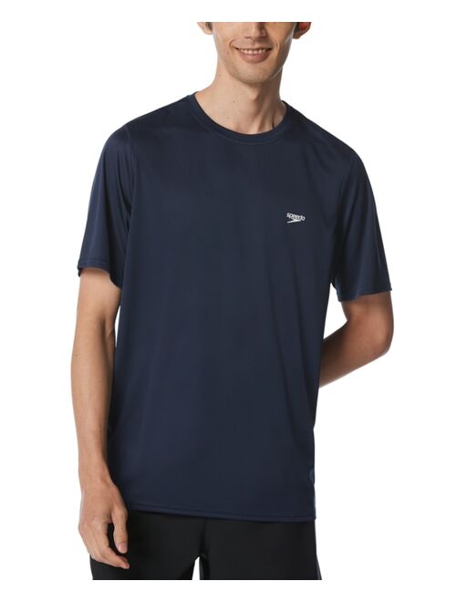 Speedo Men's Short Sleeve Crewneck Graphic Swim T-Shirt