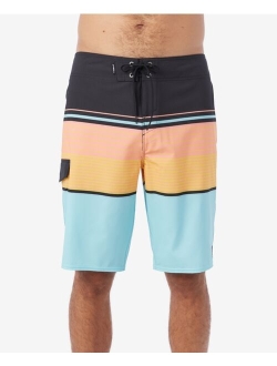 Men's Lennox 21" Stripe Board Shorts