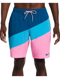 Men's Color Surge Colorblocked 9" Swim Trunks