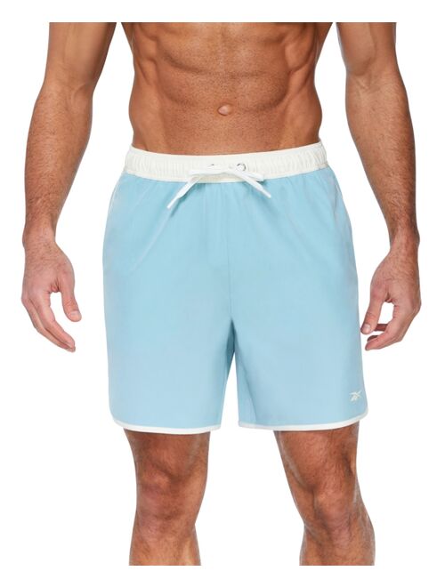 Reebok Men's 7" Core Volley Swim Shorts