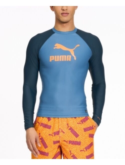 Men's Archive Performance-Fit Long-Sleeve Swim Shirt