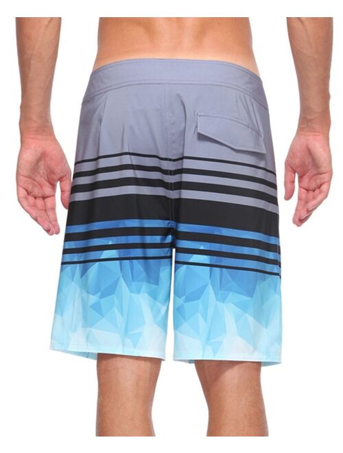 Rokka&Rolla Men's 9" NO Mesh Liner Board Shorts Quick Dry Swim Trunks