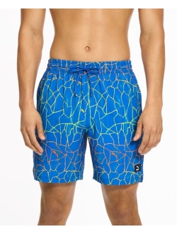 Men's Swim Novelty 7" Swim Trunks