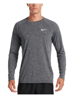 Men's Heather Hydroguard Long Sleeve Swim T-Shirt