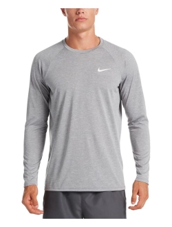 Men's Heather Hydroguard Long Sleeve Swim T-Shirt