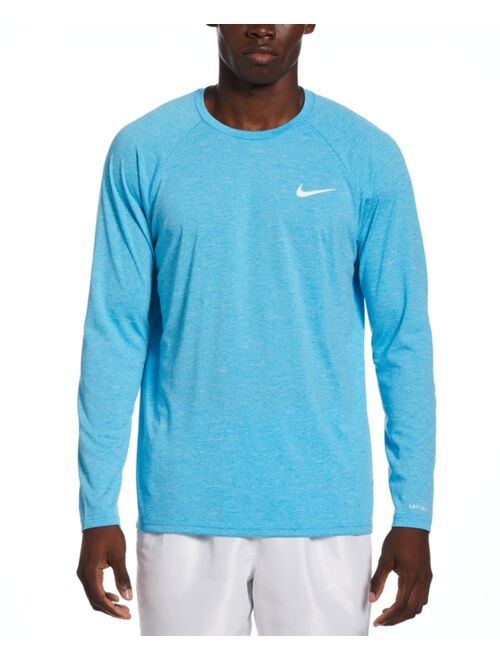 Nike Men's Heather Hydroguard Long Sleeve Swim T-Shirt