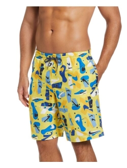 Men's Sneaker-Print 9" Volley Shorts