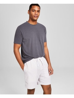 Men's Seersucker Drawstring Shorts