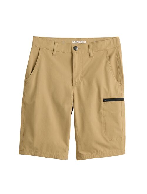 Boys 8-20 Sonoma Goods For Life Flexwear Tech Cargo Shorts in Regular & Slim