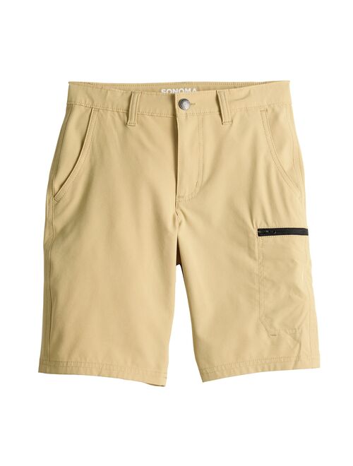 Boys 8-20 Sonoma Goods For Life Flexwear Tech Cargo Shorts in Regular & Slim