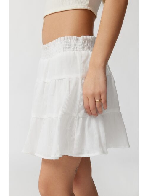 Urban Renewal Remnants Tiered Mini Skirt