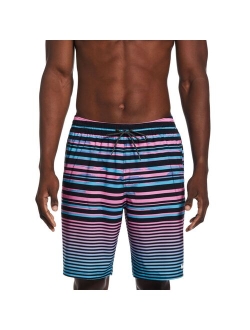 Faded Stripe Breaker 9" Swim Trunks