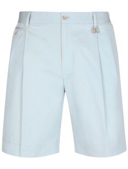 logo-plaque Bermuda shorts