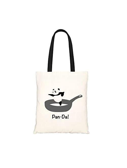 Eco Right Aesthetic Canvas Tote Bag for Women, Cute, Trendy & Reusable Cotton Bags for School, Shopping, Gym, Library and Beach, Perfect for Groceries, Gifts for Teachers