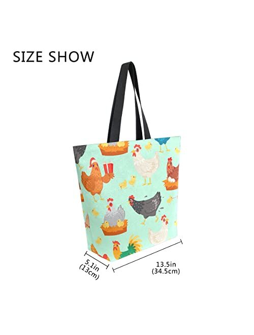 SUABO Tote Bag Kitchen Reusable Grocery Bags Canvas Shopping Bag for Outdoor