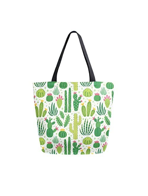 SUABO Tote Bag Kitchen Reusable Grocery Bags Canvas Shopping Bag for Outdoor