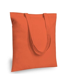 TOPDesign 5 | 12 | 24 | 48 | 192 Pack Economical Cotton Tote Bag, Lightweight Medium Reusable Grocery Shopping Cloth Bags, Suitable for DIY, Advertising, Promotion, Gift,