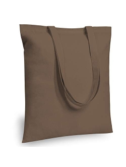 TOPDesign 5 | 12 | 24 | 48 | 192 Pack Economical Cotton Tote Bag, Lightweight Medium Reusable Grocery Shopping Cloth Bags, Suitable for DIY, Advertising, Promotion, Gift,