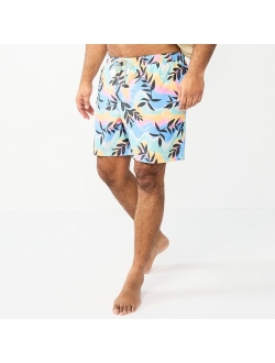 7" Print Swim Trunks