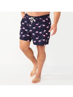 7" Print Swim Trunks