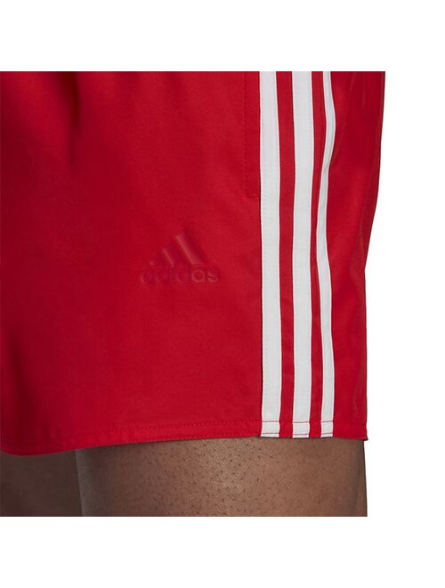 Men's adidas 3-Stripe Classic Swim Trunks