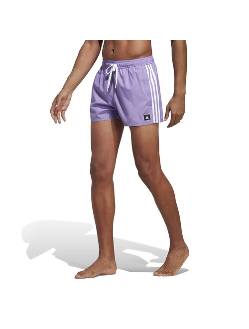 Men's adidas 3-Stripe Classic Swim Trunks