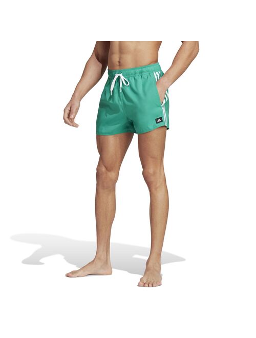 Men's adidas 3-Stripe Classic Swim Trunks