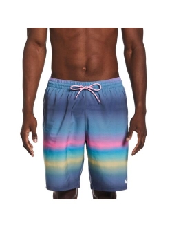 Horizon Stripe 9" Swim Trunks