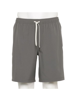 9-in. Full Elastic-Waistband Swim Trunks