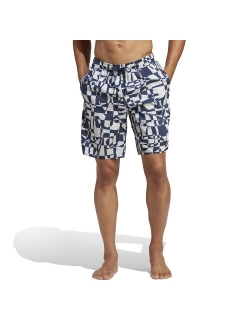 Shredded Check Classics Swim Trunks