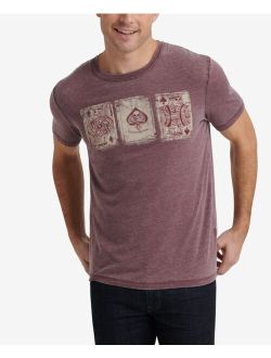 Men's Poker Cards Short Sleeve T-Shirt