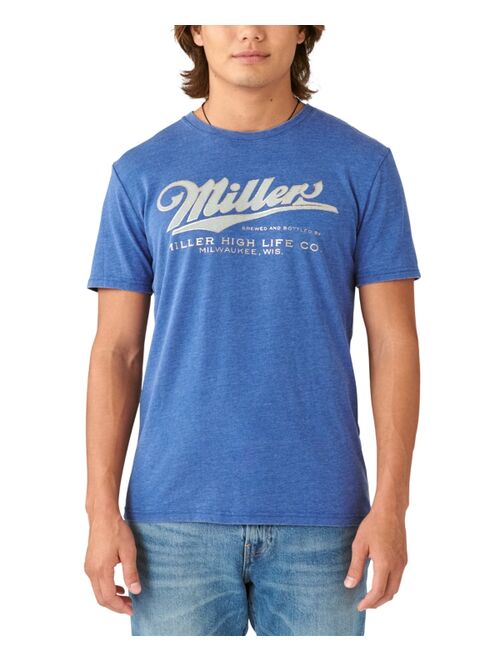 LUCKY BRAND Men's Miller Script Graphic T-shirt