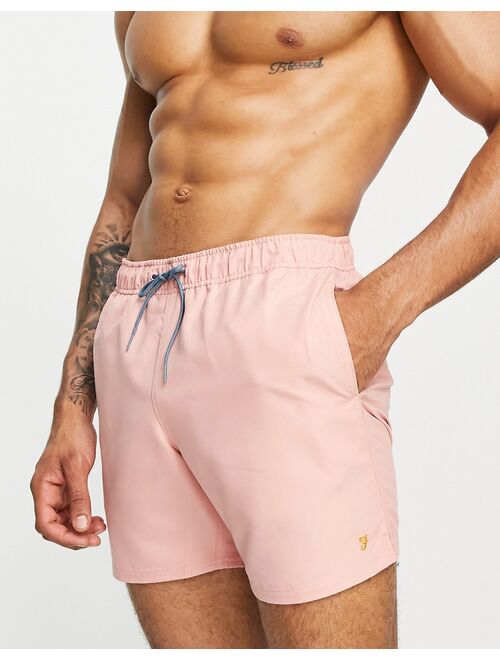 Farah Colbert swim shorts in pink