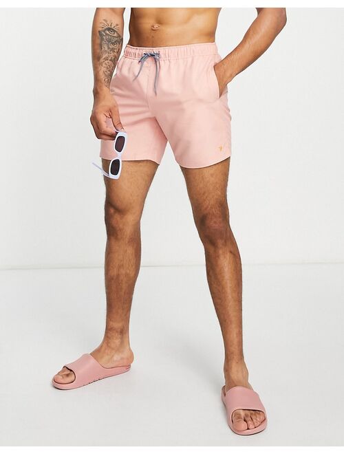 Farah Colbert swim shorts in pink