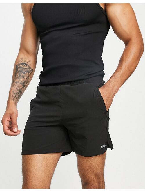 ASOS 4505 swim shorts in black