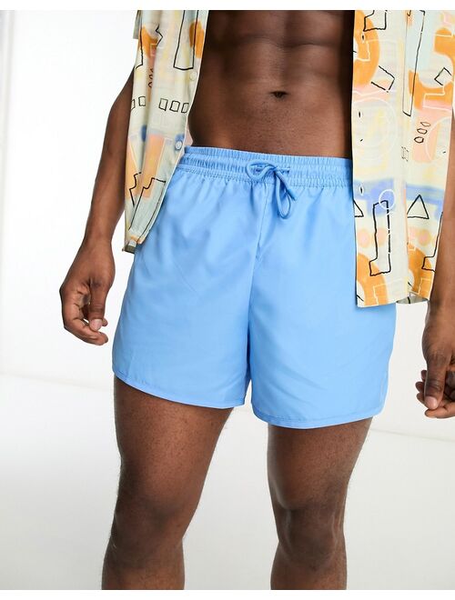 Weekday tan swim shorts in blue