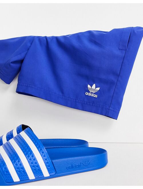 adidas Originals Swimwear Solid shorts in blue