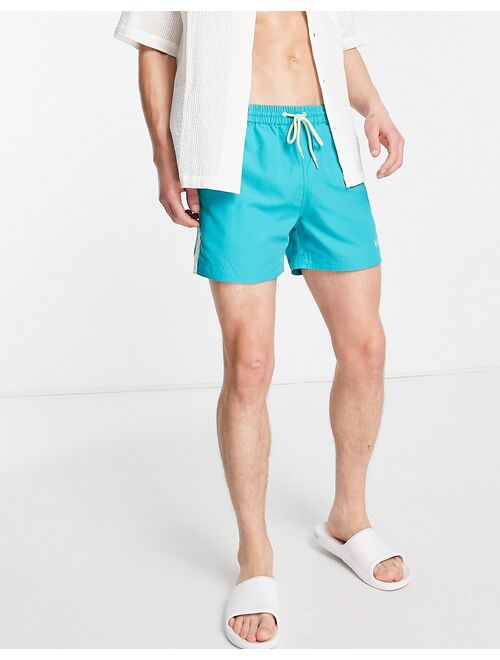 VAI21 swim shorts in teal