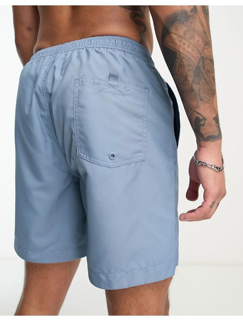 Fred Perry swim shorts in blue