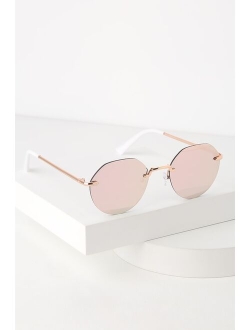 Brunch Date Black Sunglasses