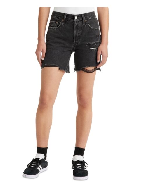 Levi's 501 Mid-Thigh Denim Shorts