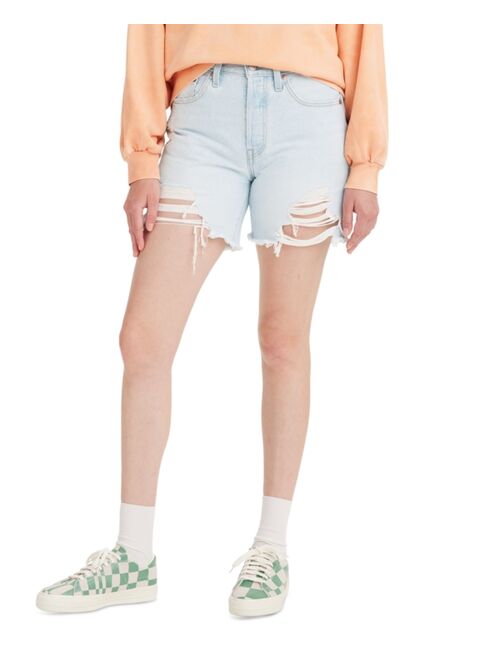 Levi's 501 Mid-Thigh Denim Shorts