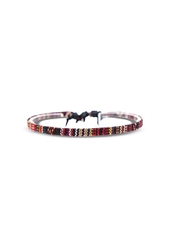 Made By Nami Boho Surfer Bracelet Women & Men - Braided Summer Beach Bracelet - Handmade Festival Accessories - Thin Friendship Bracelets - 100% Waterproof & Adjustable