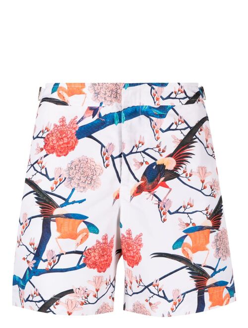 Orlebar Brown Bulldog graphic-print swim shorts