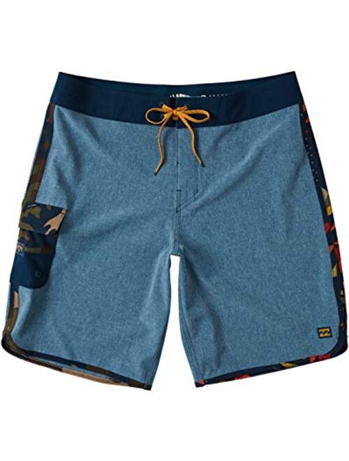 Billabong Men's 73 Pro Boardshort, 4-Way Performance Stretch, 20 Inch Outseam