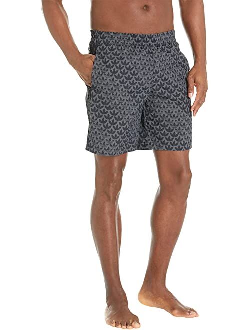 adidas Originals Monogram All Over Print Swim Shorts