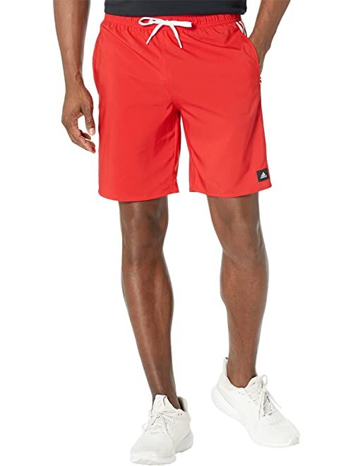 adidas 3-Stripes Classics 19" Swim Shorts