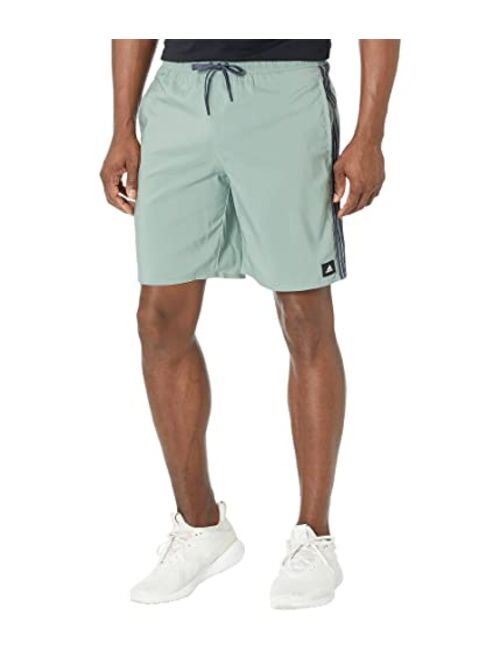 adidas 3-Stripes Classics 19" Swim Shorts