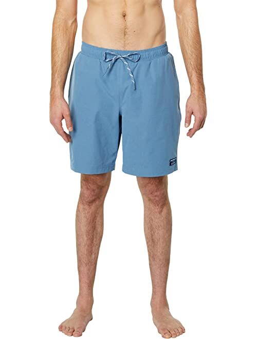 L.L.Bean Vacationland Stretch Swim Trunks 2.0 Solid